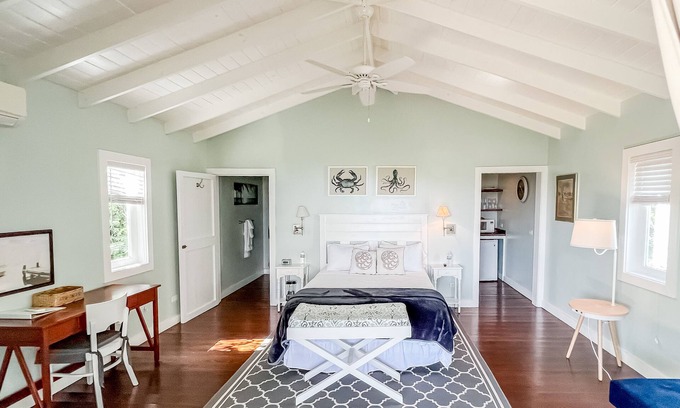 Upper Bogue Cabaña | Garden View Cottage, North Eleuthera, Driftwood Seaweed Cottage #1