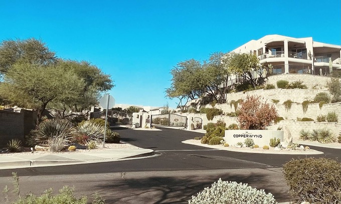 Fountain Hills Condominio | 1 minuto a pie del restaurante Flourish en el resort, a 10 minutos de Mayo, a 5 minutos de la ciudad