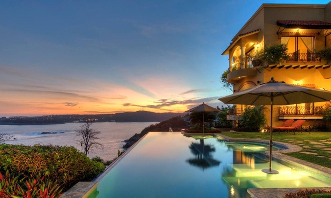 Santa María Huatulco Villa | Urbanización de lujo cerrada frente al mar | Acceso a playa privada | 2- 5 TARIFAS BDRM