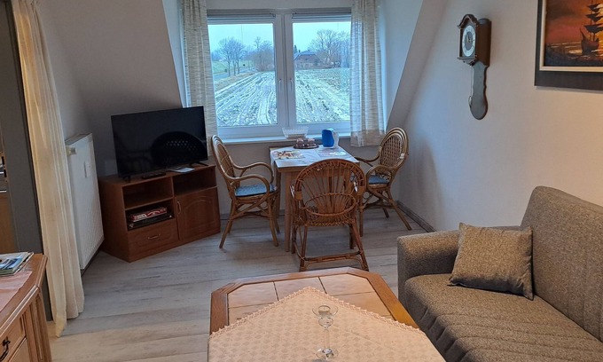 Friedrichskoog Apartamento | Gemütliche Ferienwohnung für Paare Oder Alleinreisende Ohne Haustier