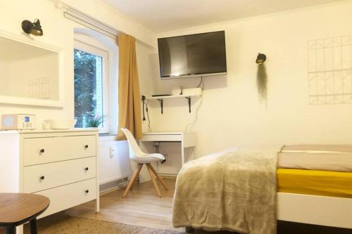 Kiel Apartamento | Gemütliche sanierte 1 Zimmer Wohnung mit privatem Parkplatz im Zentrum