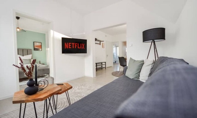 Guetersloh Apartamento | Gemütliche & Stylische Wohnung Küche Wifi TV