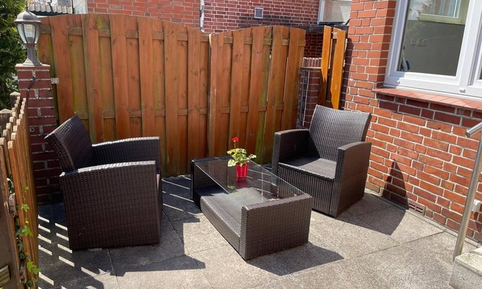 Stickenbuttel Apartamento | Gemütliches Appartement mit Terrasse Fußläufig zur Nordsee in Cuxhaven/döse
