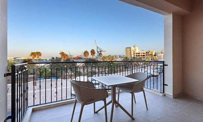 Birzebbuga Apartamento | Gem Beachfront Apt With Amazing Bay and Sea Views