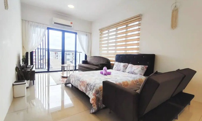 Kuching Apartamento | Gem Suites Minimalist 2BR 3bed Entire Apartment