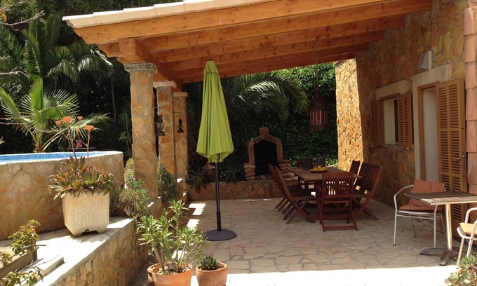 Cala Llombards Casa | Generosamente equipado. Casa de vacaciones para 5-6 personas. Cerca de la playa, zona tranquila.