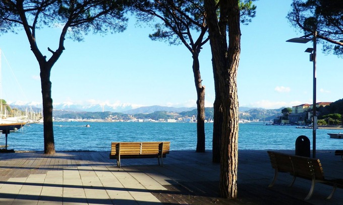 Le Grazie Apartamento | Ático suave con terrazas en el centro de Gulf of Poets Le Grazie Portovenere