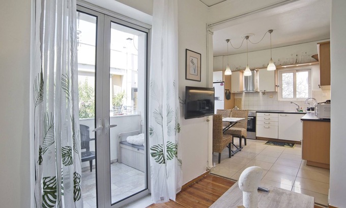 Moschato-Tavros Apartamento | George's - Una Habitación Piso, Capacidad 2