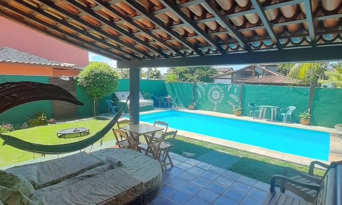 Bosque de Geriba Casa | Geribá, Excellent Location, Independent with Pool, Barbecue and Garage