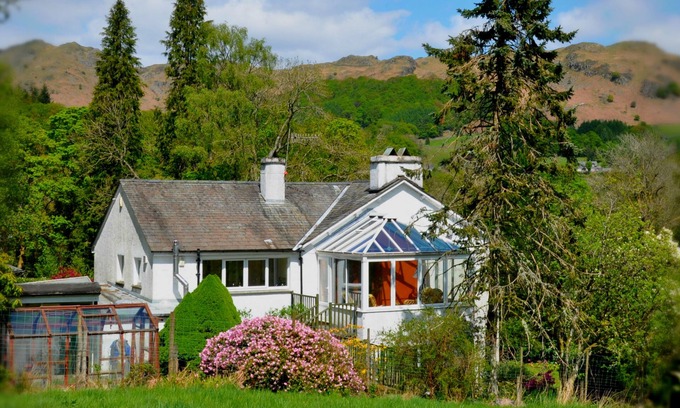 Skelwith Bridge Casa | Casa privada en Lake District con impresionantes vistas a la montaña;