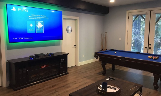Shaver Lake Condominio | GG's Chalet - 6 Bedrooms, 4 Baths, movie theatre, jetted tub, and pool table!