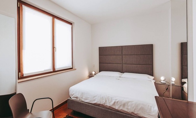 Badia Calavena Cama Y Desayuno | Giada, room with bathroom.Villa Riva, tranquility,at the foot of the Little Dolomites.