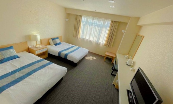 Hashima Hotel | Gifu Hashima Ekimae Deluxe Twin SemiDouble Bed Ro / Hashima Gifu