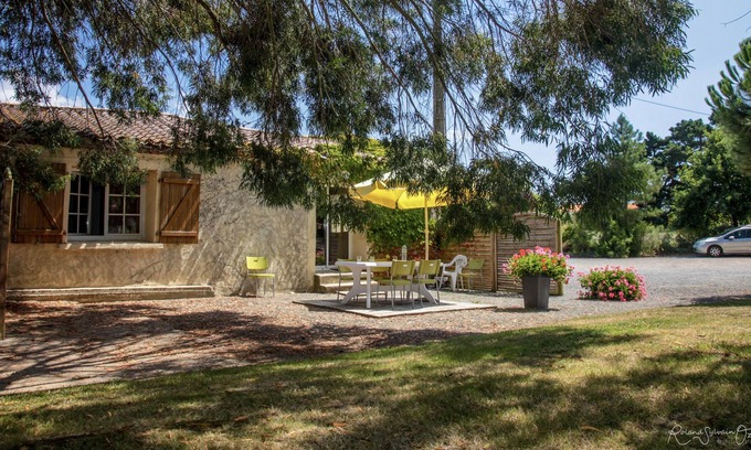 Olonne-sur-Mer Cabaña | Les Blés Dorés-Gîte-Villa-Habitación con desagüe