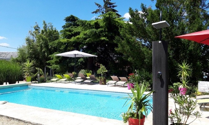 Sainte-Maure-de-Touraine Casa | GITE 3* SWIMMING POOL SPA BEAUVAL CHATEAUX FUTUROSCOPE air-conditioned