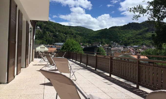 Ax-les-Thermes Apartamento | GITE 4 **** 300m terraza de esquí 100 m² sauna estacionamiento privado wifi gimnasio