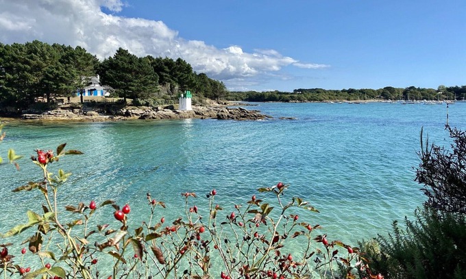 Saint-Evarzec Casa | GITE BREIZH, con piscina climatizada, cerca del mar, Bénodet y Locronan, WIFI