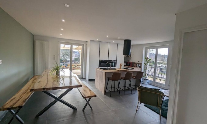 Chaumousey Cabaña | Gite Chaumousey, 4 bedrooms, 12 persons