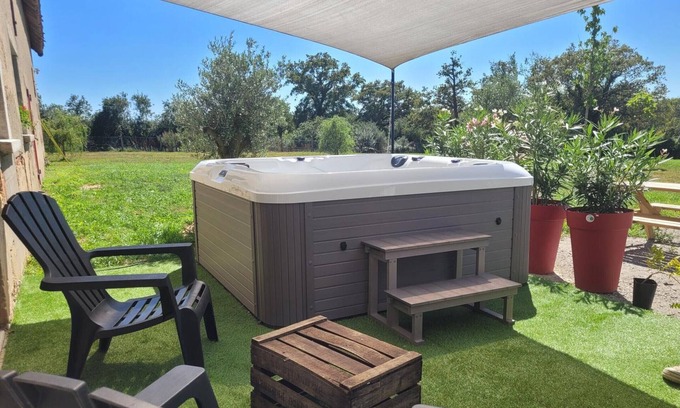 Couzon Cabaña | Gite Couzon, 1 bedroom, 2 persons