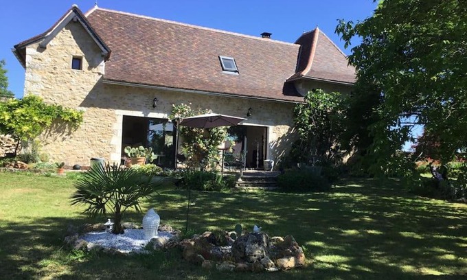 Faycelles Casa | Gite de charme 6 pers avec SPA privé