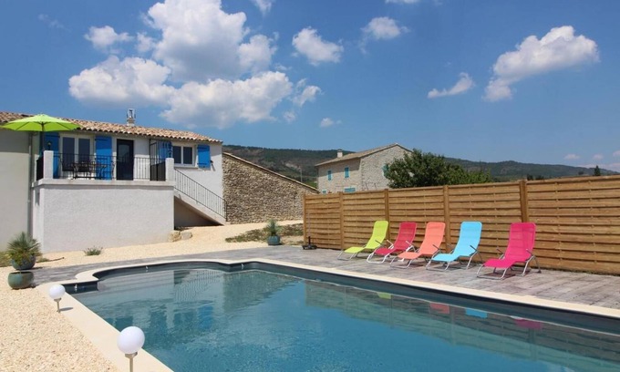 Valvigneres Casa | GITE DU SOULIER*** 6p, 3ch, swimming pool