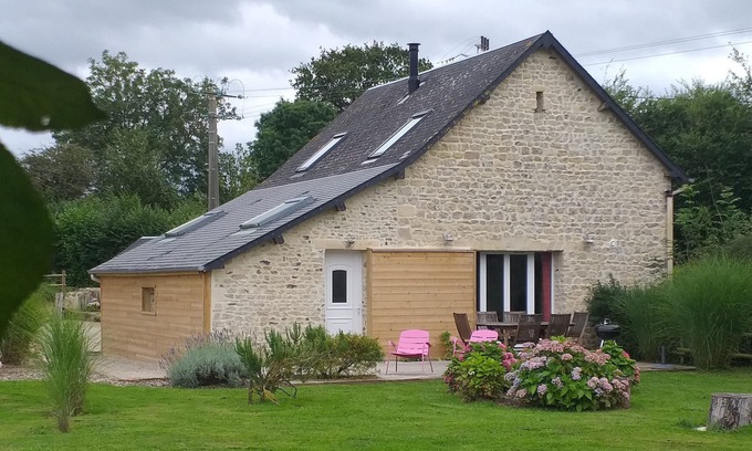 Colleville-sur-Mer Cabaña | Gîte Dune between orchard and Omaha beach