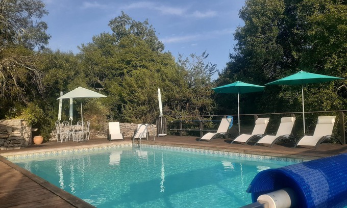 Marcilhac-sur-Cele Casa | Albergue 10 personas Aucoeur Quercy