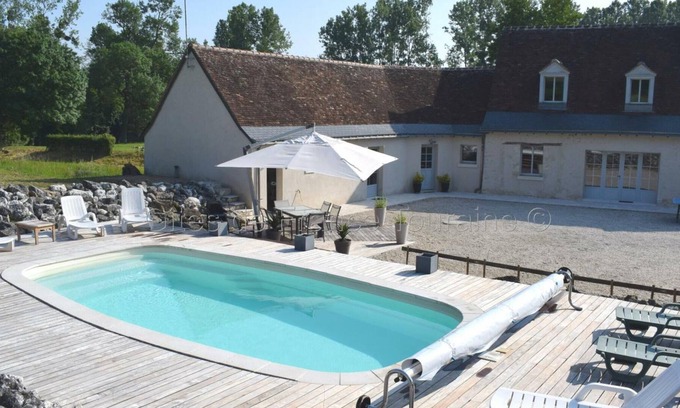 La Membrolle-sur-Choisille Cabaña | Casa rural La Membrolle-sur-Choisille, 3 dormitorios, 9 personas