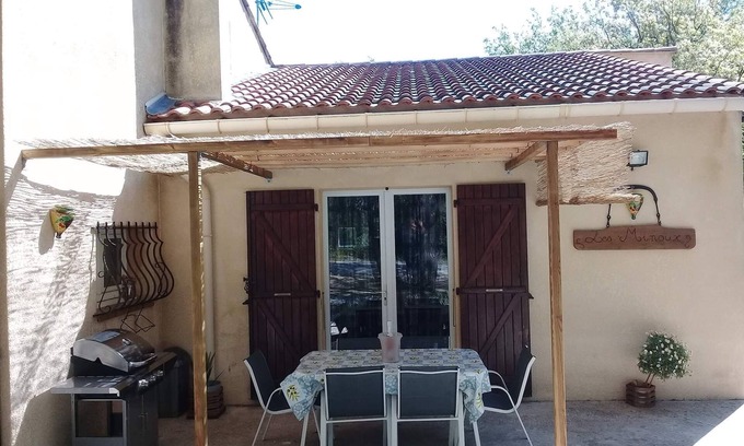 Saint-Julien-de-Cassagnas Casa | Casa rural de 2 a 6 personas con piscina en el Gard, cerca de los cevennes
