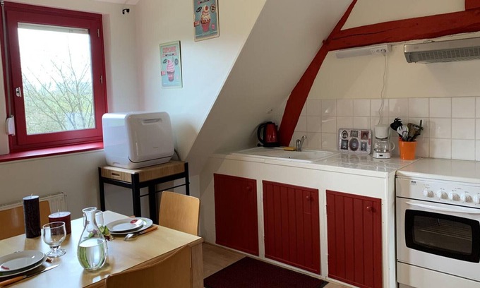 Saint-Maclou-de-Folleville Casa | Casa rural Saint-Maclou-de-Folleville, 1 dormitorio, 2 personas