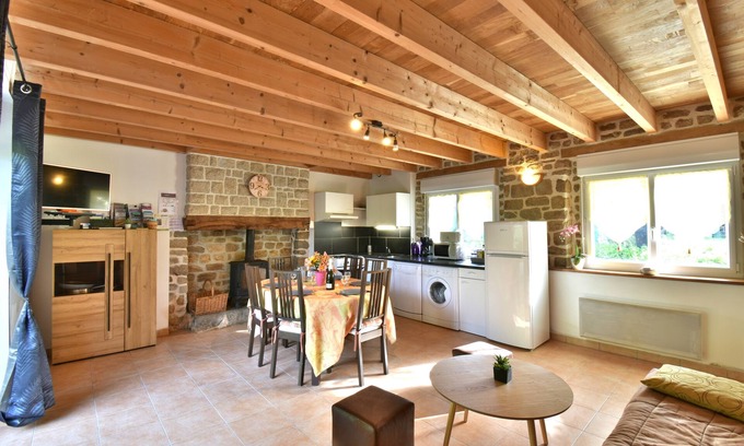 Sains Cabaña | Casa rural en la bahía de Baie du Mont Saint Michel 2/5 personas