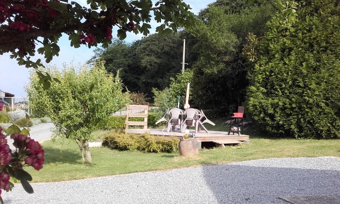 Saint-Dolay Cabaña | Casa rural en la "granja del castillo"