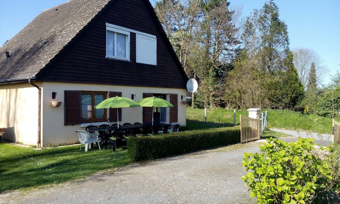 Saint-Riquier-es-Plains Casa | ALQUILER en paz al borde del campo de golf ya 10 minutos del mar para 15 personas.