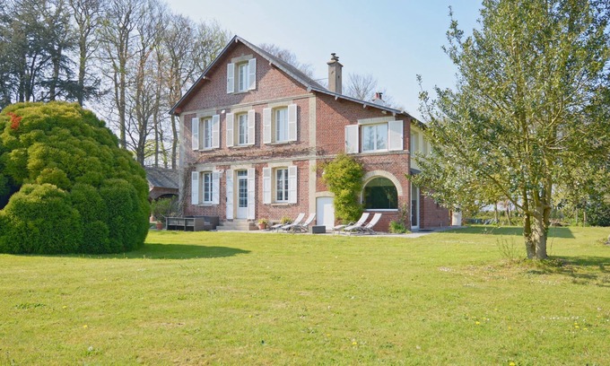 Bordeaux-Saint-Clair Casa | Rêve d'Etretat -Casa-Villa-Baño en la habitacion-Vista al campo