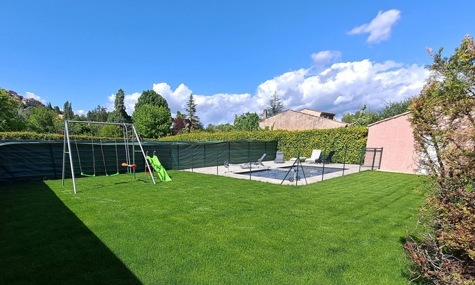 Dauphin Villa | Gite l'Olivier para 6 personas - 3 dormitorios con piscina climatizada