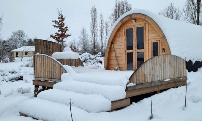 Kerprich-aux-Bois Cabina | Gite "LA Cabane DE L'étang "