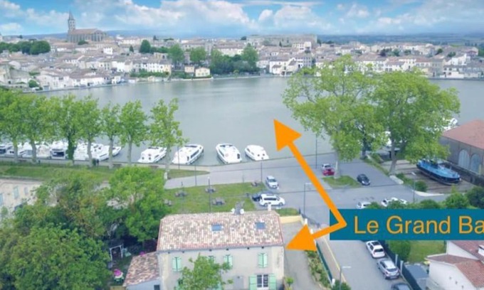 Castelnaudary Casa | Gite le Grand Bassin - Vue canal du midi