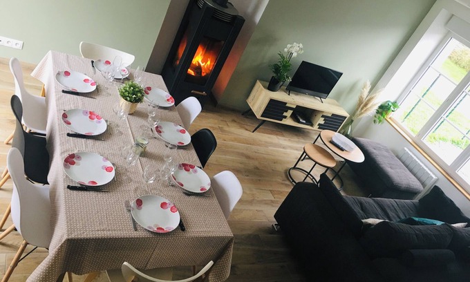 Saint-Pierre-de-Plesguen Casa | Gite Le Haut Plessix classified 3* near st malo