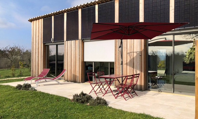 Meyrals Cabaña | Casa rural Meyrals, 1 dormitorio, 2 personas