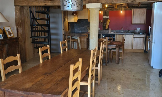 Sarlat-la-Caneda Cabaña | Gite Pinta, spacious, bright, in the countryside, quiet, near town center