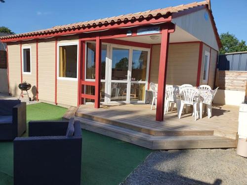 Saint-Marcan Chalet De Esquí | Gite proche Mont St Michel, Spa privatif en option ,St Malo