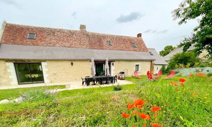 Rivarennes Cabaña | Gite Rivarennes, 4 bedrooms, 8 persons