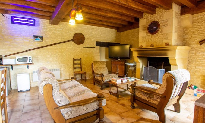 Saint-Crepin-et-Carlucet Cabaña | Casa rural Saint-Crépin-et-Carlucet, 4 dormitorios, 12 personas