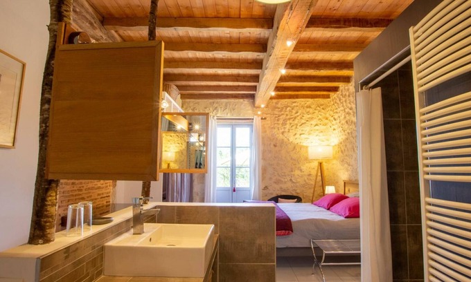 Saint-Pierre-de-Chignac Cabaña | Casa rural Saint-Pierre-de-Chignac, 5 dormitorios, 11 personas