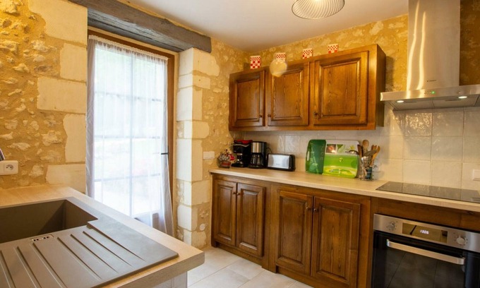 Saint-Laurent-des-Batons Cabaña | Casa rural Saint-Amand-de-Vergt, 3 dormitorios, 6 personas
