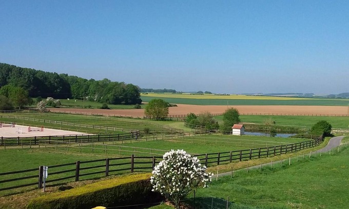 Saint-Clair-sur-Epte Cabaña | Gite Saint-Clair-sur-Epte, 2 bedrooms, 4 persons