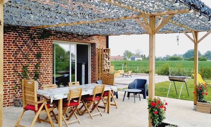 Steenwerck Cabaña | Casa rural Steenwerck, 2 dormitorios, 4 personas