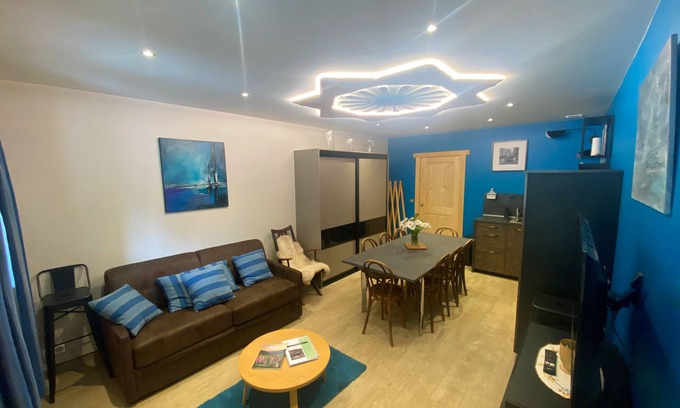 Saint-Jean-de-Sixt Apartamento | Gîte T2 neuf - 36 m2 - In a renovated farmhouse. Rated 3 ***. Calm