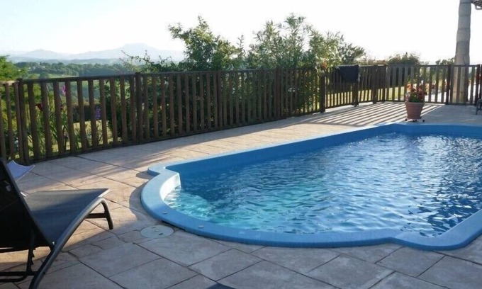 Halsou Cabaña | GITE T3 PISCINA CLIMATIZADA + VISTA DE MONTAÑA