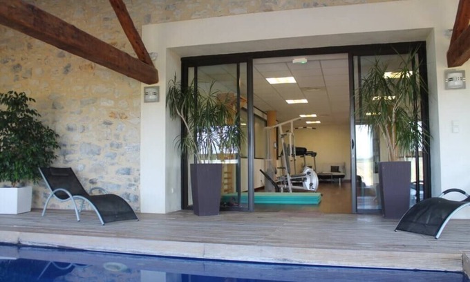 Raissac-d'Aude Casa | Casa rural con: jardín, barbacoa, piscina, spa, tenis, gimnasio, familia ideal